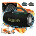 Imagem da oferta Basike Caixa de Som Sem fio Boombox Plus 100W Bluetooth 10000Mah IPX6 Prova D'água Portátil Uso Externo RGB Hifi TWS BASS Forte Áudio de Alta Qualidad