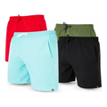 Imagem da oferta Kit 4 Bermudas Masculinas Tactel