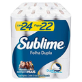 Imagem da oferta Sublime - Papel Higiênico, Folha Dupla, 24 Rolos