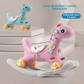 Imagem da oferta Carrinho de Bebê Cavalinho de Balanço 2 em 1