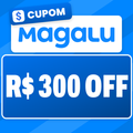 Imagem da oferta CARRINHO CHEIO: R$ 300 OFF na Magazine Luiza (acima de R$ 3.000)