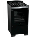 Imagem da oferta Fogão Dako Diplomata 4 Bocas Automático Mesa de Vidro com Forno 60L - Preto - Bivolt