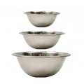 Imagem da oferta Kit Jogo Tigela Bacia Saladeira 3 Bowls Peças Aço Inox