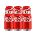 Imagem da oferta Pack de Coca-Cola Lata 350ML 6 unidades