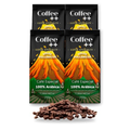 Imagem da oferta Kit 4 Pacotes Café Especial Em Grãos Coffee Mais Variedades: Solos Vulcânicos - 100% Arábica - 100% Arábica (4x250g)