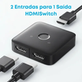 Imagem da oferta Switch HDMI E Splitter Anker 2 Entradas 1 Saída 4K@60hz HDR Dolby Atmos Comutador Para PS5 Xbox PC Notebook TV Projetor