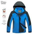 Imagem da oferta Jaqueta Masculina Corta-Vento e Impermeável Trvlwego para Caminhada e Viagem