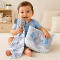 Imagem da oferta Kit Naninha Pelucia + Travesseiro