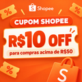 Imagem da oferta CUPOM EXCLUSIVO SHOPEE LIBERADO! R$ 10 OFF em R$ 50!