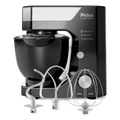 Imagem da oferta Batedeira Planetária Philco 900W 5L Preta 12 Velocidades Turbo PBP90A