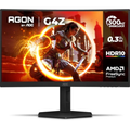Imagem da oferta Monitor Gamer Curvo AOC AGON G4Z 27" 300Hz 0,3ms HDR10 Base Ajustável C27G4ZP