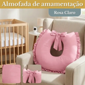 Imagem da oferta Almofada De Amamentação Com Laço (Diversas Cores)