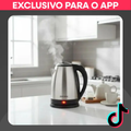Imagem da oferta Chaleira Elétrica Startools Inox 2 Litros