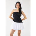 Imagem da oferta Vestido FARM Curto Balonê Sem Alça Preto