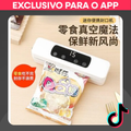 Imagem da oferta Seladora a Vácuo Pequena Doméstica para Embalagem de Alimentos