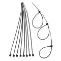 Imagem da oferta ABRAÇADEIRA DE NYLON 2,5X100mm C100 Pçs preta