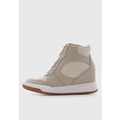 Imagem da oferta Tênis Feminino Moleca Cano Médio Bege