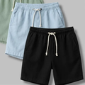 Imagem da oferta Kit 3 Shorts Masculino Bermuda Linho Verão Envio Imediato