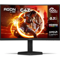 Imagem da oferta Monitor Gamer Curvo AOC Agon G4z 27" 300Hz 0,3ms HDR10 Base Ajustável C27G4ZP Preto