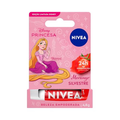 Imagem da oferta NIVEA Hidratante Labial Morango Silvestre Ed. Limitada Rapunzel Disney Princesa 4,8g, Hidratação Intensa 24h, Cor Suave, Brilho Delicado, Manteiga d