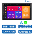 Imagem da oferta Multimídia Essgoo 7 " Player Universal 2GB/32GB Bluetooth GPS Carplay