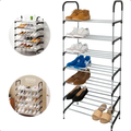 Imagem da oferta Sapateira Vertical IRSINA 7 Andares Aço Inox 21 Pares