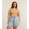 Imagem da oferta Camiseta com Brilhos Aplicados Curve & Plus Size