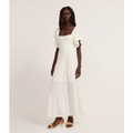 Imagem da oferta Vestido New Midi em Laise com Decote Quadrado