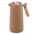 Imagem da oferta WOLFF - Garrafa Térmica de Plástico com Cabo de Madeira Nórdica 1L Menta - Mesa Posta - Itens Para Casa - Utensílios de Cozinha - Perfeita Para Ca