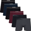 Imagem da oferta Kit 6 Cuecas Lupo Boxer Box Sem Costura Basic Microfibra
