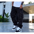 Imagem da oferta Calça Cargo Premium Masculina Sarja (8 Cores)