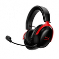 Imagem da oferta Headset Gamer Sem Fio HyperX Cloud III Drivers 53mm Wireless Multi Plataforma Preto e Vermelho - 77Z46AA