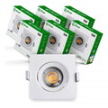 Imagem da oferta Kit 10 Luminária Teto Spot Led 5w Direcionável 3000k 6500k