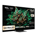 Imagem da oferta Smart TV 65" TCL 4K UHD MiniLED 65C7K 144Hz Google TV MiniLED AiPQ Pro Google Assistente 4 HDMI