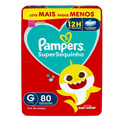 Imagem da oferta Fralda Descartável Pampers Supersequinha Jumbo G 80 Tiras