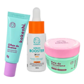 Imagem da oferta Kit Renovadores Pele De Porcelana Gueixa Sérum Vit C Kokeshi Com Óleo e farinha de arroz Ácido hialurônico Vitamina C Óleo de rosa mosqueta Chá
