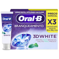 Imagem da oferta Pack 3 unid. Oral-B Pasta de Dente 3D White Brilliant Fresh 70g