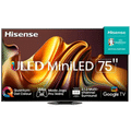 Imagem da oferta Smart TV Hisense QLED Mini UHD 4K 75" 144hz e Wi-Fi - 75U86LUA