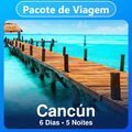 Imagem da oferta Pacote de Viagem para Cancún: 6 Dias e 5 Noites com Hotel + Passagem Aérea