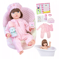 Imagem da oferta Boneca Bebê Reborn Silicone Realista Banho Permitido