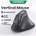 Imagem da oferta Mouse Vertical UGREEN Ergonômico 4000DPI Sem Fio Silent Click