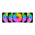 Imagem da oferta Kit Ventoinhas TGT Striker, Rainbow, 5x120mm, TGT-STK5-BLRBW