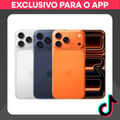 Imagem da oferta Celular Apple iPhone 17 Pro e Pro Max 256GB 512GB 5G NFC Câmera Tripla Fusion 48MP Tela 6.9" Super Retina XDR