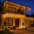 Imagem da oferta Cascata 400 Led's 10 Metros Fixo ou 8 Funções 110v220v Decoração Interna ou Externa