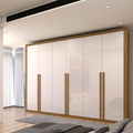 Imagem da oferta Guarda-Roupa Casal Classic 6 Portas 6 Gavetas 100% MDF - Panorama Móveis