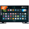 Imagem da oferta Smart TV LED 32" HD Samsung HG32NE595JGXZD 2 HDMI 1 USB Wi-Fi 60Hz