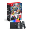 Imagem da oferta Console Nintendo Switch OLED + Jogo Super Smash Bros Ultimate + 3 Meses de Assinatura Nintendo Switch Online - HBGSSKACLA