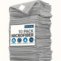 Imagem da oferta Conjunto de Panos de Microfibra Ultrafina Absorventes Macios e Removedores de manchas - 10 unidades