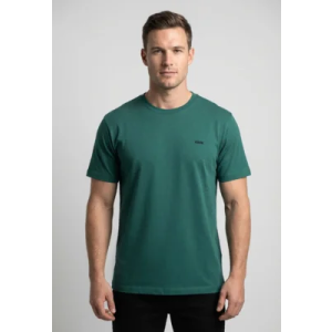 Camiseta Masculina Forum Logo Peito Verde