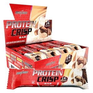 Integralmedica Whey Crisp Bar Creme de Avelã 12 Unidades
